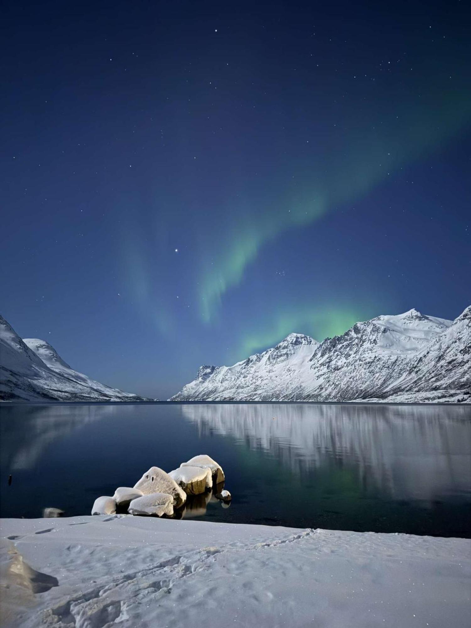 Bed and Breakfast House Of Ellie Ersfjordbotn Exterior foto